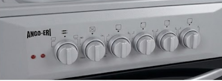 Fogão Elétrico ANGO-ERI 4 Bocas com Forno – Inox