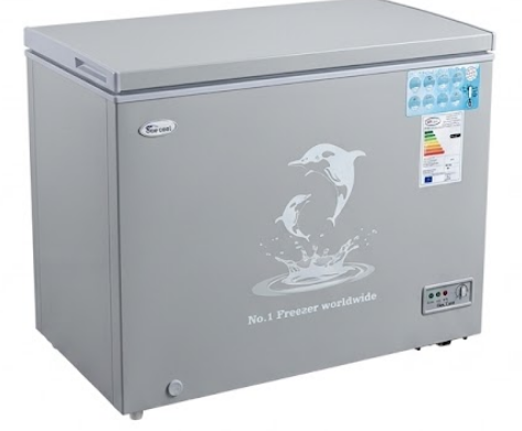 Arca-Freezer Horizontal Sea Cool – Prata Metálico com Tampo Cego