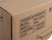 Arca-Freezer Horizontal Sea Cool – Prata Metálico com Tampo Cego