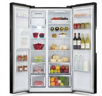 Geladeira-Refrigerador French Door SPJ Inox 4 Portas – No Frost com Dispenser de Água