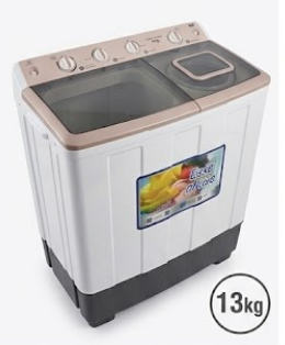 Máquina de Lavar e Centrifugar Semiautomática WK Duas Cubas 13kg (Twin Tub)