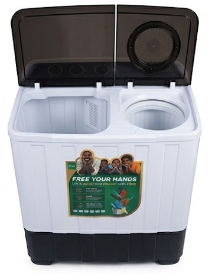 Máquina de Lavar e Centrifugar Semiautomática Syinix Duas Cubas 20kg (Twin Tub)
